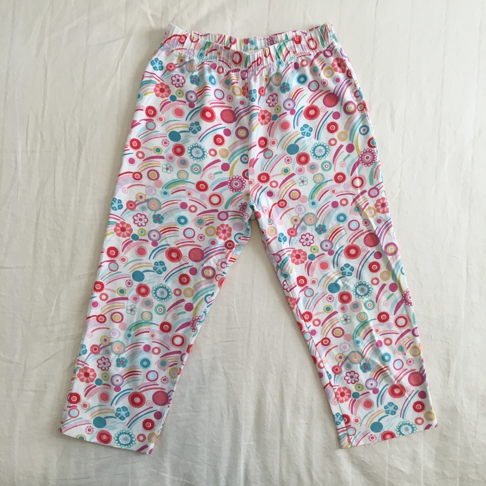 My Bear Multicolor Patterned Capris | girls 12